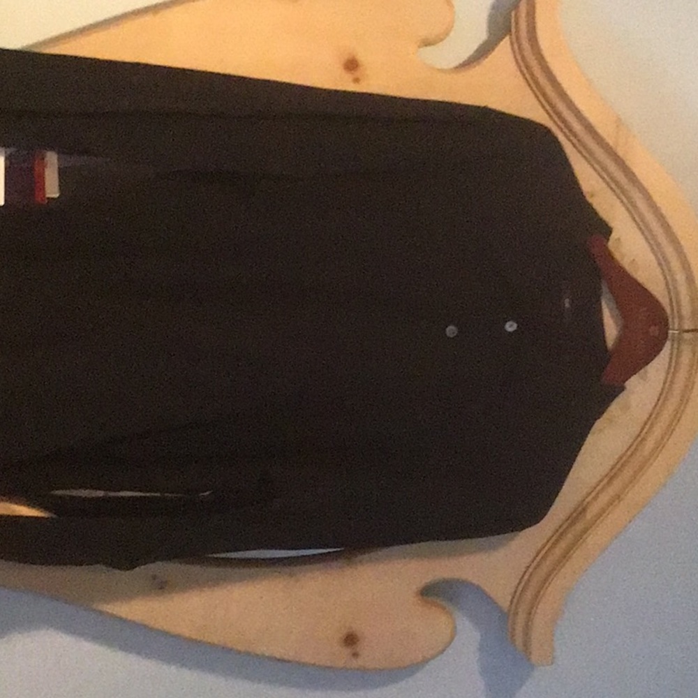 Gap long sleeve black polo